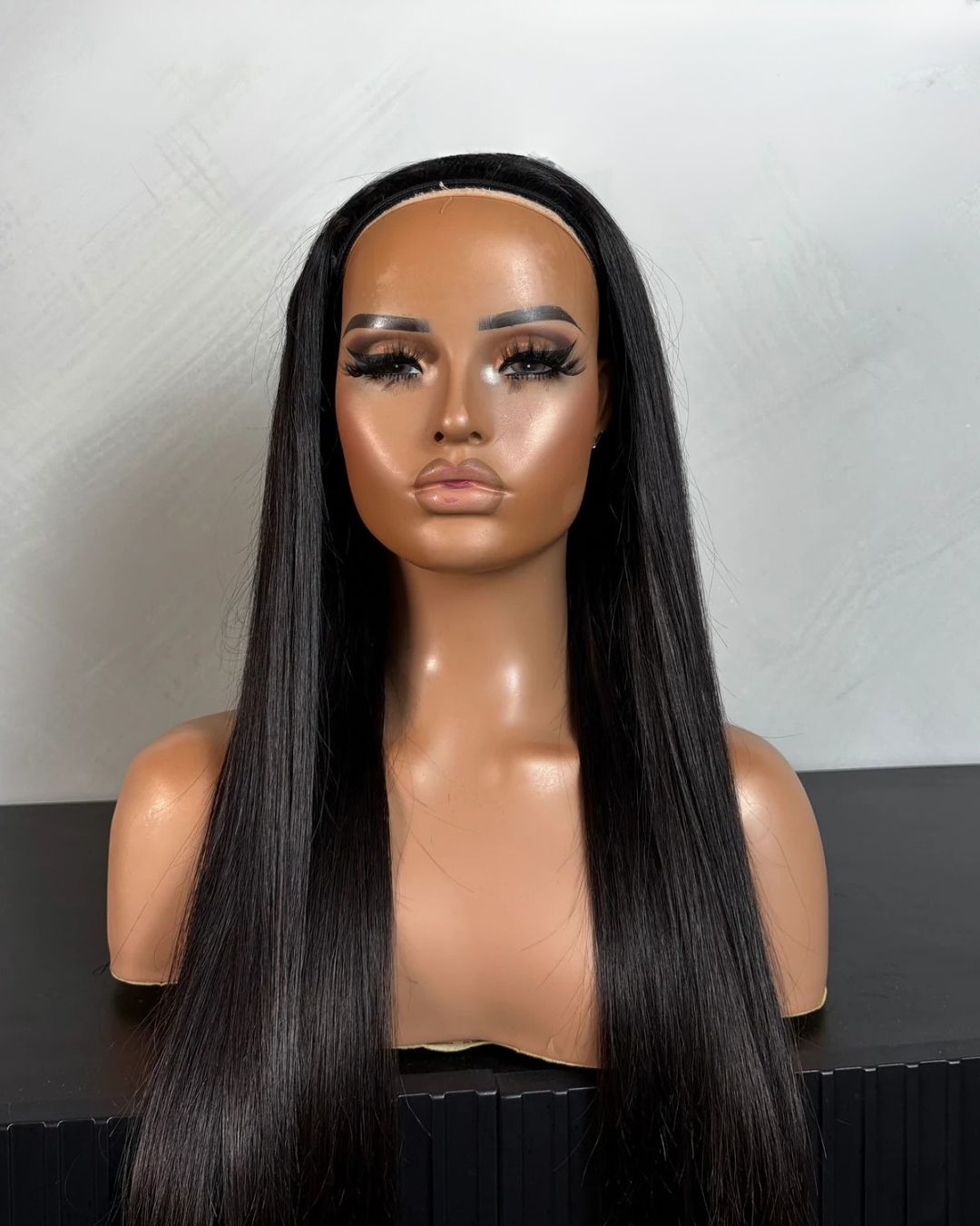 Virgin Hair Flip-Over Half Wigs