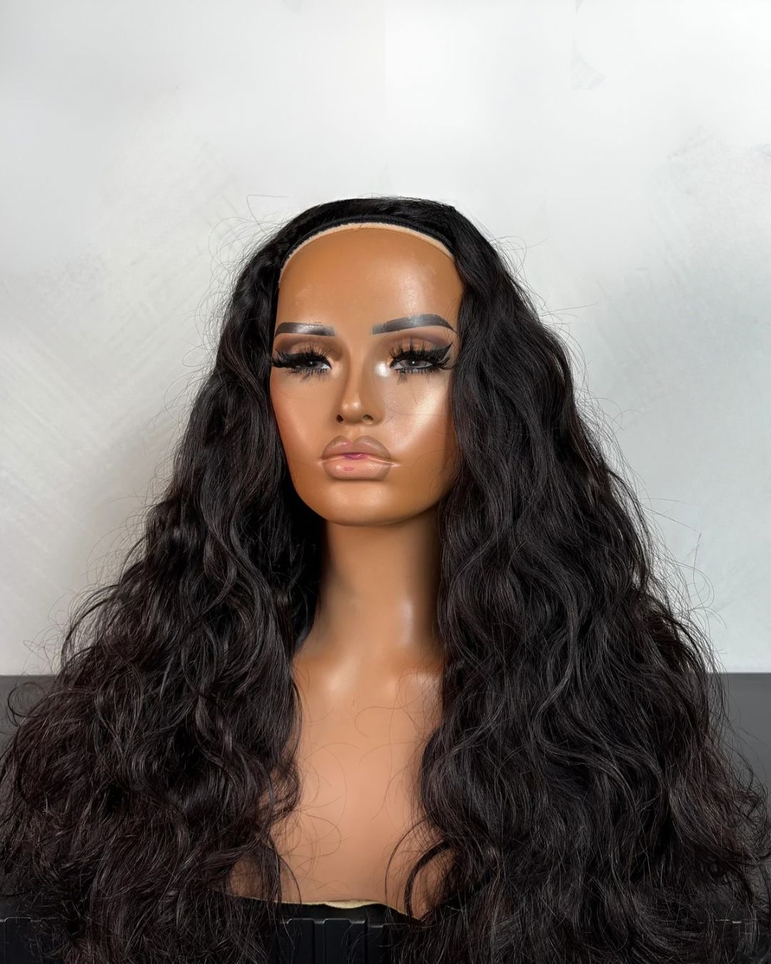 Virgin Hair Flip-Over Half Wigs