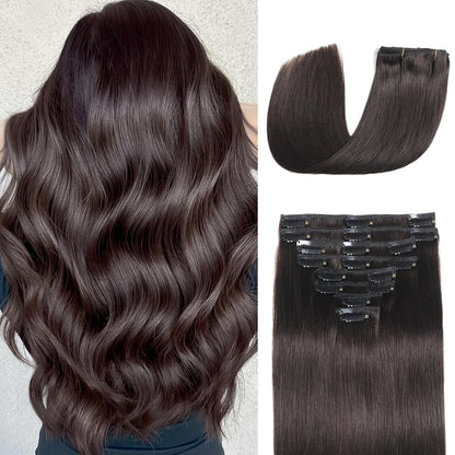 Virgin Hair Seamless Clip-In Extensions
