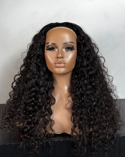 Virgin Hair Flip-Over Half Wigs